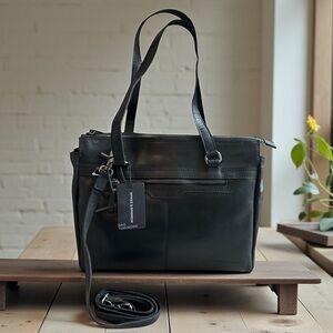 Spikes and Sparrow Leather Tote Bag